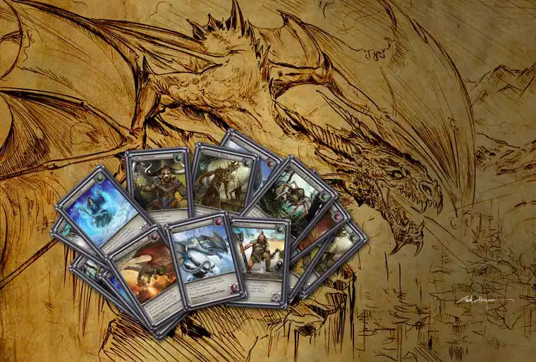 Ural Akyuz's New Fantasy Board Game Artworks Published