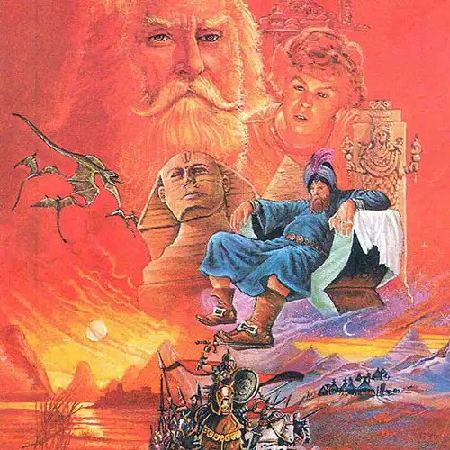 EARLY ART WORKS. Painting on Paper, Book Cover, Heredot Dede, Abbas Cilga - © Ural Akyuz
