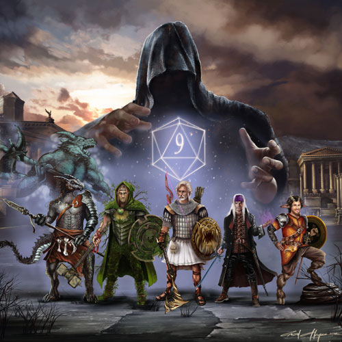 Ural Akyuz artwork, Fantasy Computer Game, Character illustrations _ USA