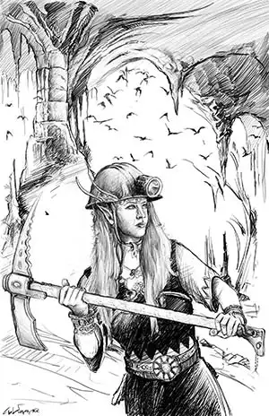 Ural Akyuz artwork, Sketches and Steps